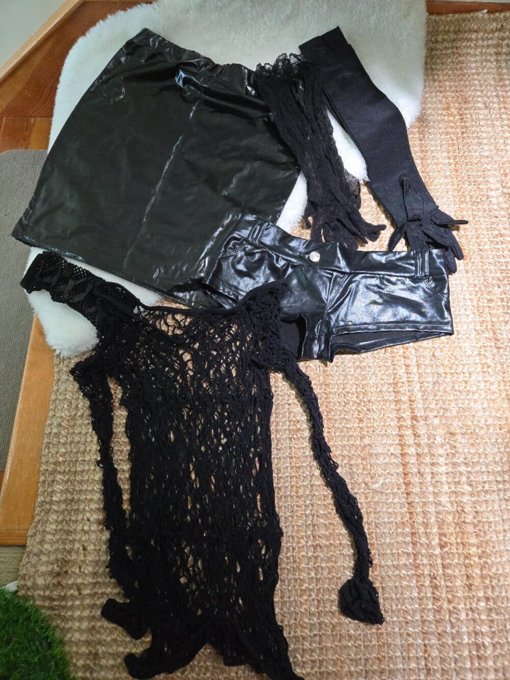 SET of rave wear/costume goods